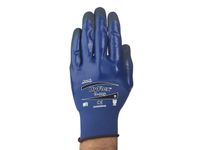 Handschoen Hyflex 11-925, Maat 6 Nitril Blauw