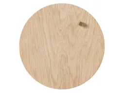 Glasmagneetbord Naga rond 25cm eiken