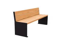 zitbank,B 1800mm,3latten,hout-zitting licht eikenhout,zitting H 450mm