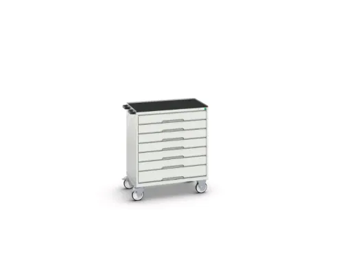 gereedschapswagen,HxBxD 965x800x550mm,4-voet/4wielen