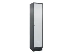 locker voor scheiding van kleding,HxBxD 1950x400x500mm,1vak