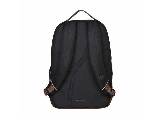 Rugtas Walker Pure Duo Black Concept inclusief laptoptas