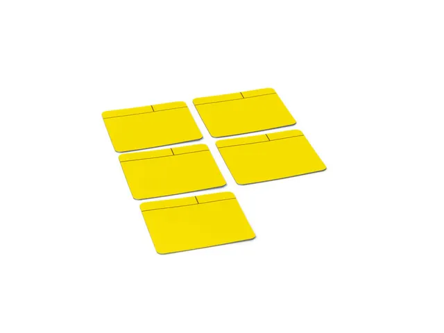 Magneetfolie Scrum Geel 100x100mm dikte 0,85mm