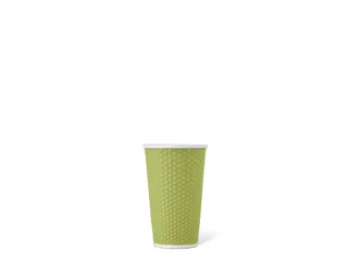 Beker porselein Les Artistes Paris 450ml met siliconen grip Groen - 1