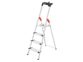 veiligheidsladder,eenzijdig,4 XXL treden,Stand H 0,84m,balk L 1,62m - 3