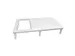 Caterchef Snij/ werkunit voor 1/3 GN bakken Wit 65x40x2cm
