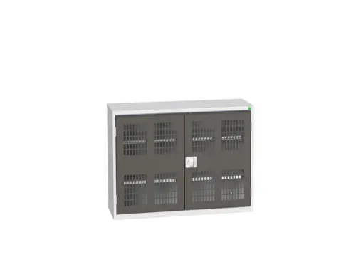wandkast 800x1050x350mm 2xStalen bodem sokkel Ral 7035 front Ral 7016