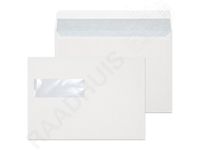 Dienstenvelop Venster Links Raadhuis 162x229mm C5 Wit Plakstrip