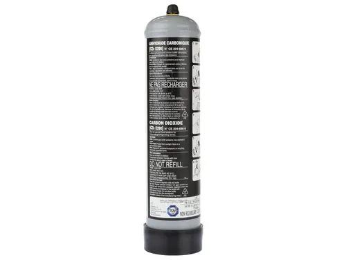 Cartridge CO2 tbv CO2 dispenser 600gr voor 150L koolzuurhoudend water