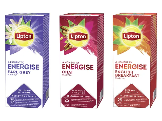 Thee Lipton Breakfast Met Envelop 25Stuks