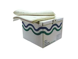Wegwerpdoeken Dispenserdoos Lichtbont 34x37cm Pluisarm - 1