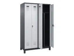 PBM-locker,HxBxD 1950x1200x500mm,4vak,vak B 300mm,draaigrendel