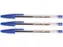 Balpen Quantore Stick blauw medium