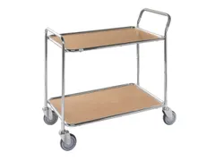 tafelwagen,draagverm. 150kg,2etage(s),laadvl. LxB 850x508mm