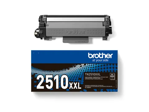 Originele Brother TN2510XXL zwarte tonercartridge HC 5.000 pagina's