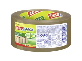 Verpakkingstape Tesapack 58299 ECO & Ultra STRONG Bruin 50mmx66m - 1