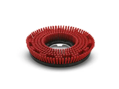 Schijfborstel,v. schrobzuigmachine,middel,Ø 330mm,rood