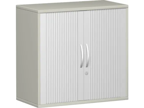 jaloeziedeurkast,HxBxD 720x800x430mm,decor romp lichtgrijs
