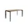 Bureau Linesto N3 hoogte instelbaar 120x80cm honey castello 25mm zwart