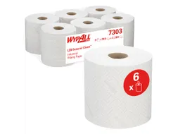 Poetsrol WypAll L20 2-laags 18,3cmx144m 380vel wit 7303