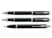 Balpen Parker IM Black Lacquer CT Medium Blauwe inkt