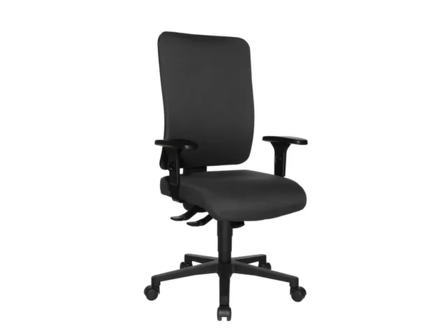 chaise de bureau pivotante,Mécan. synchrone,a. accoudoirs
