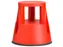 Opstapkruk 150kg Rood Met Wielen