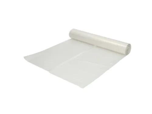 Afvalzak Hynex 70/15x200cm LDPE recycled T80 400L transparant 5 stuks
