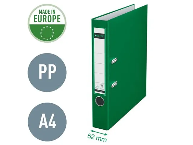 Ordner Leitz 1015 A4 50mm PP groen
