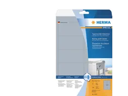 Etiket Herma 4223 96x50.8mm Folie Zilver 250 stuks