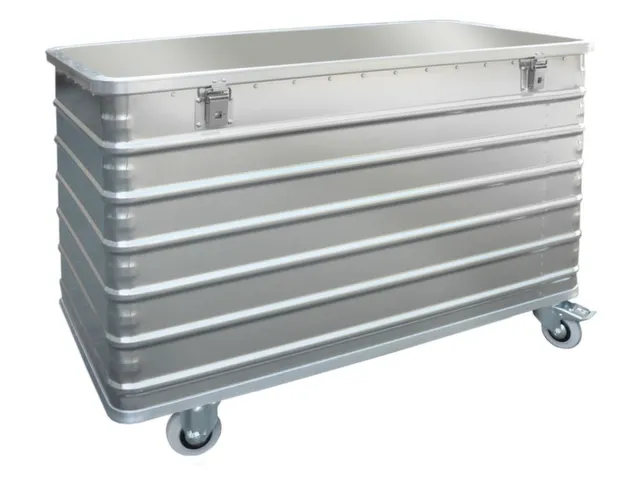 Bakwagens Aluminium Deksel 250kg Hxlxb 870x1280x680mm 560l