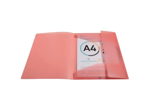 Elastomap Kreacover A4 3 Kleppen Assorti Pastel