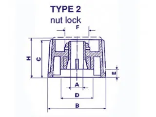 Knop (Zwart 28mm/4mm) - 3