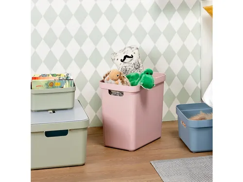 Sigma Home opbergbox 32L groen - 44,5x34,5x24,3cm