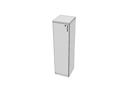 kantoorkast,HxBxD 1545x400x445mm,Bl-wit