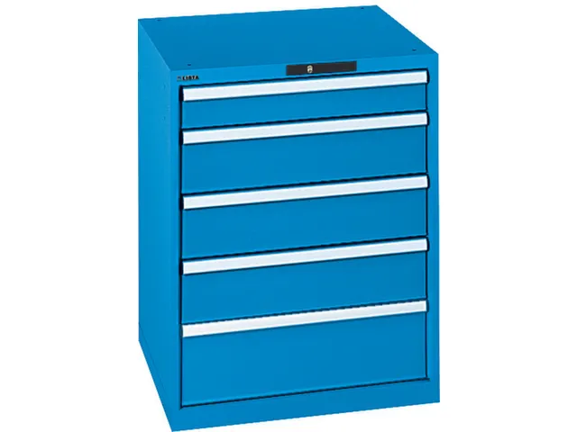 Armoire à tiroirs HxlxP 850x717x725mm 5tiroirs charge maxi 75kg finit
