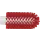 Pijpborstel Ø 63mm Hard Rood