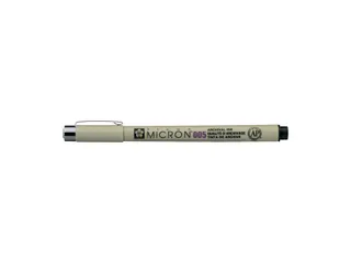 Fineliner Sakura pigma micron 005 zwart 0.2mm - 6