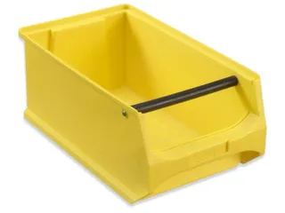 Zichtbak Grip 150x200x350mm Pp Met Draaggreep Geel - 1