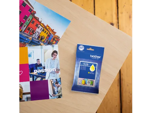 Inktcartridge Brother LC-528Y geel 5.000 pagina's