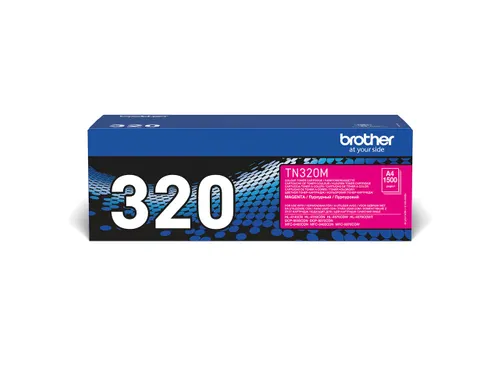 Tonercartridge Brother TN-320M rood