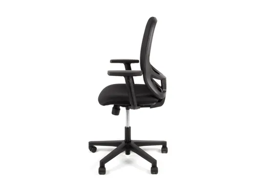Bureaustoel EN1335 Linea Grace 01 zwart/zwart met 1D armleuning
