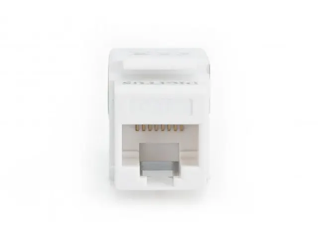 CAT 6 Keystone module onafgeschermd RJ45 naar LSA Wit