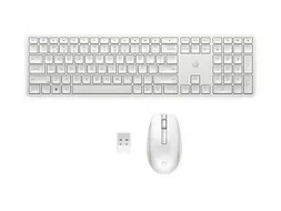 HP 655 Combo Draadloos Toetsenbord met muis QWERTY Wit