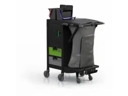 reinigingswagen,HxBxD 1040x670x905mm,frame PP,4wielen