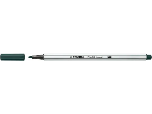 Brushstift STABILO Pen 568/63 aardegroen