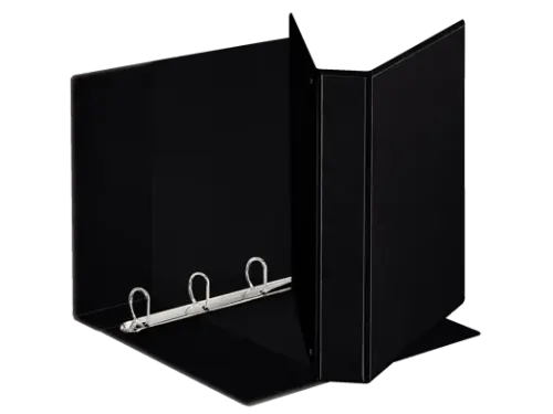 Presentatie Ringband Esselte 4 Rings A4 20Mm D-Mech Deluxe Zwart