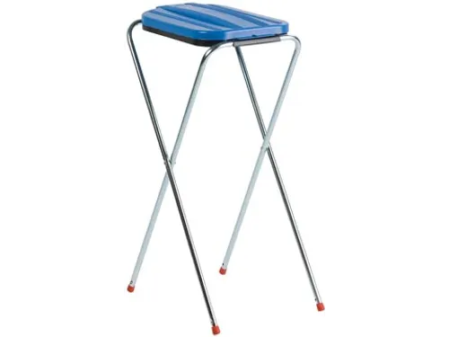 Afvalzakhouder Single 130 l, blauw