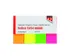 Indextabs Quantore 20x50mm neon