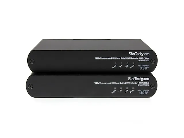 USB HDMI KVM Extender over Cat5e Cat6 1080p 100 Meter